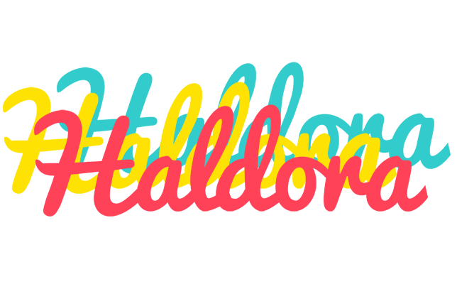Haldora disco logo