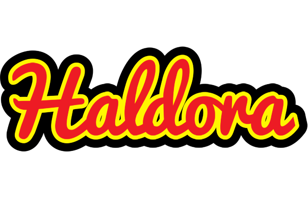 Haldora fireman logo