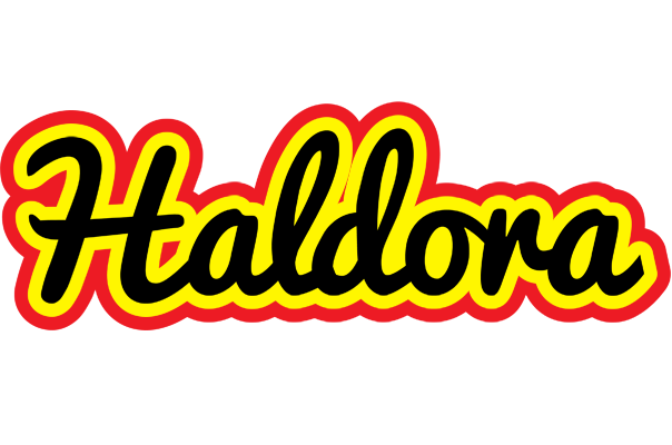 Haldora flaming logo