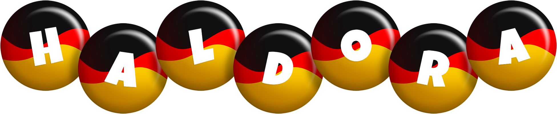 Haldora german logo