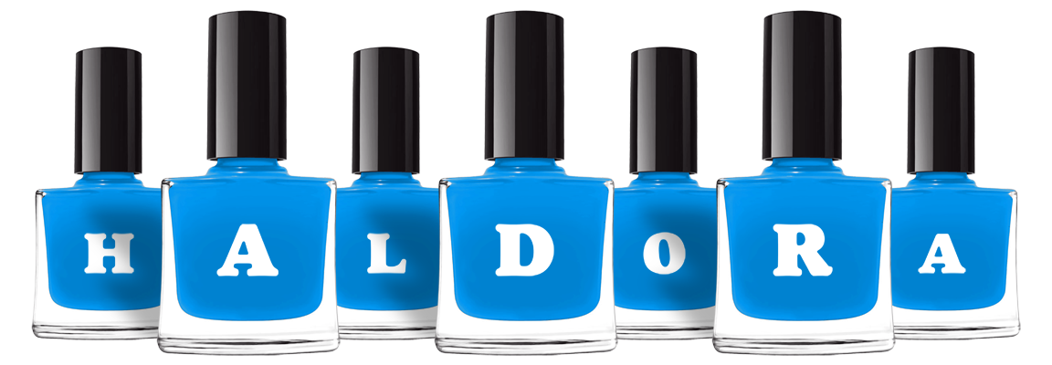 Haldora glossy logo