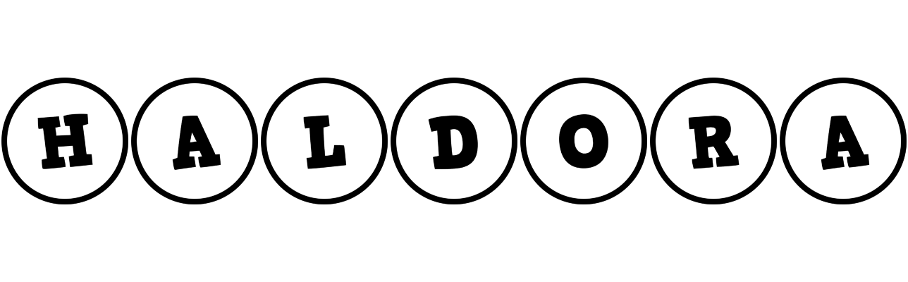 Haldora handy logo