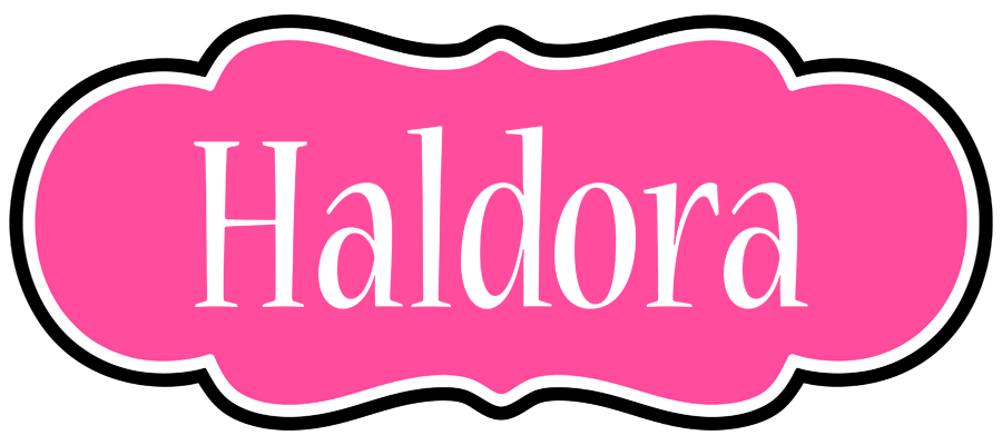 Haldora invitation logo