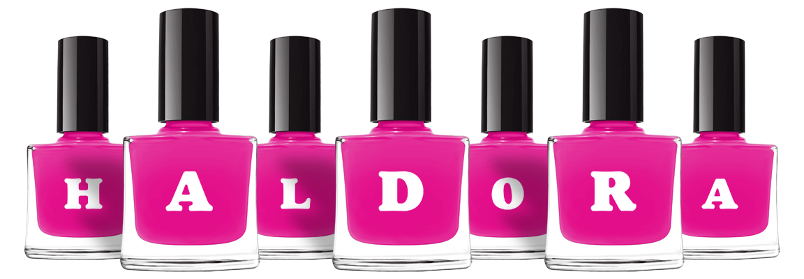 Haldora nails logo
