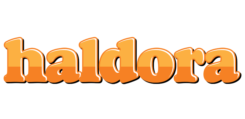 Haldora orange logo