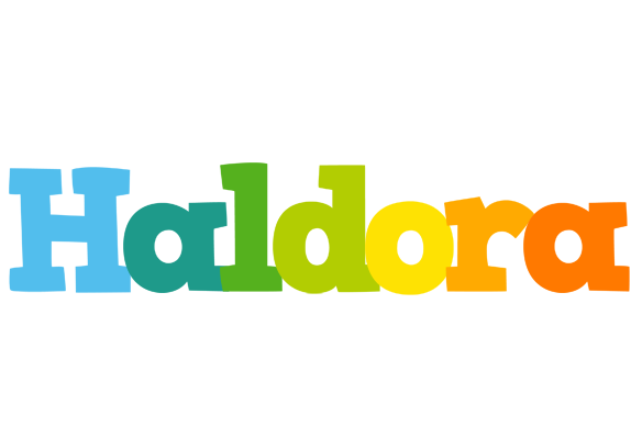 Haldora rainbows logo
