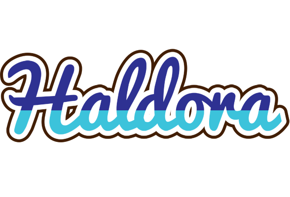 Haldora raining logo