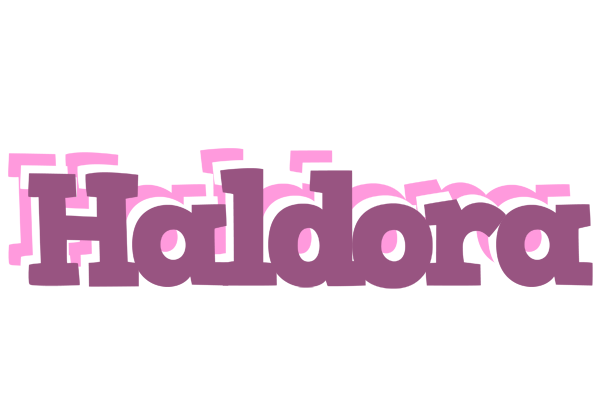 Haldora relaxing logo