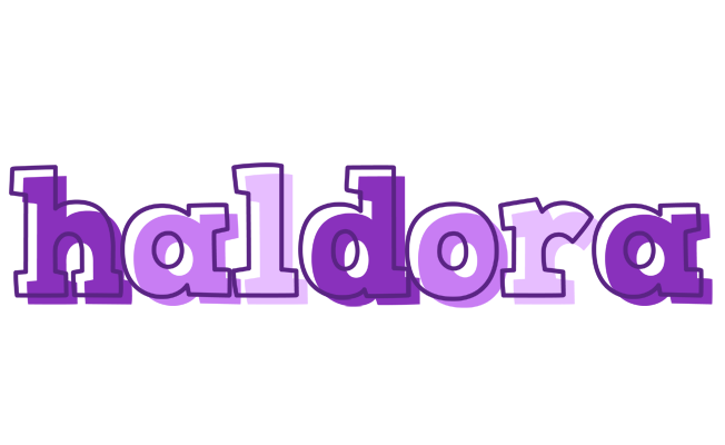 Haldora sensual logo