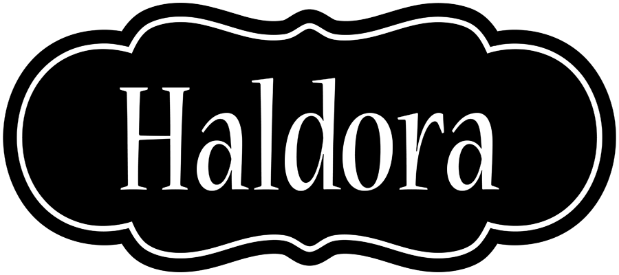 Haldora welcome logo