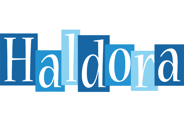 Haldora winter logo