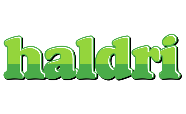 Haldri apple logo