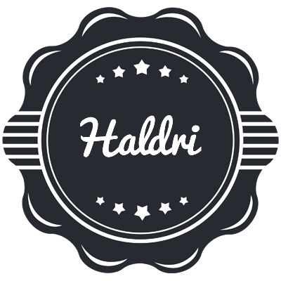 Haldri badge logo