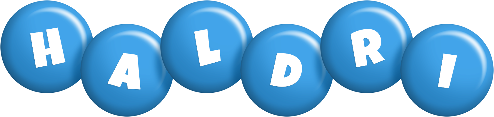 Haldri candy-blue logo