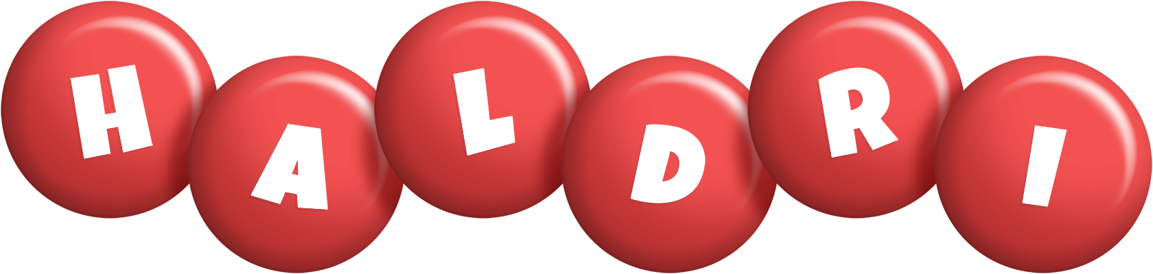 Haldri candy-red logo