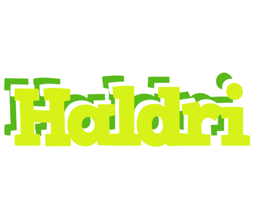 Haldri citrus logo