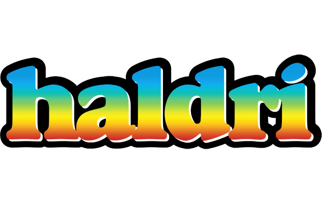 Haldri color logo