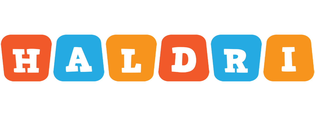 Haldri comics logo