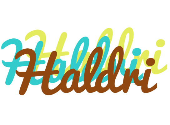 Haldri cupcake logo
