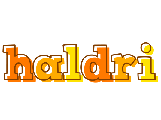 Haldri desert logo