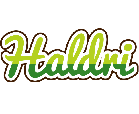 Haldri golfing logo