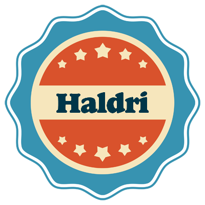 Haldri labels logo