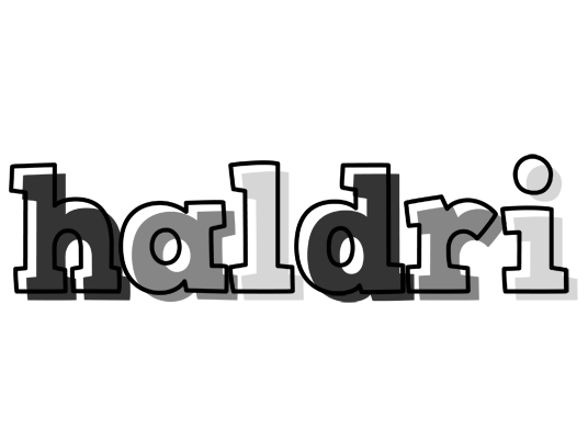 Haldri night logo