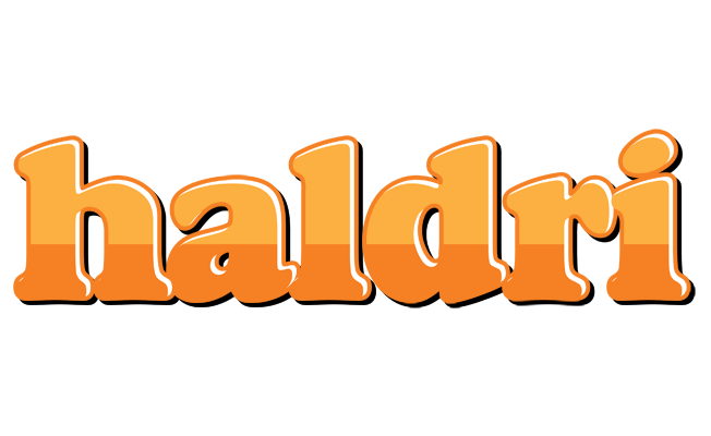 Haldri orange logo