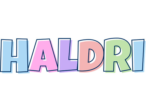 Haldri pastel logo
