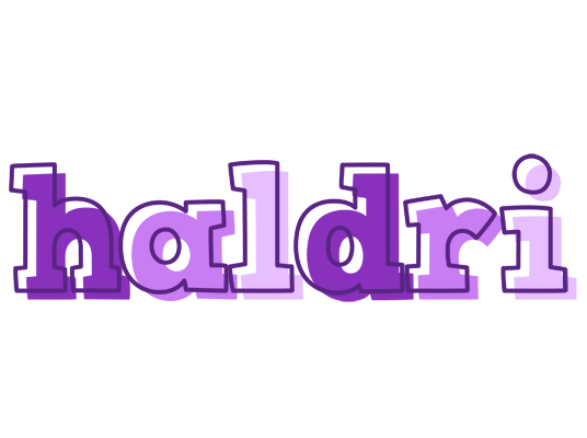 Haldri sensual logo