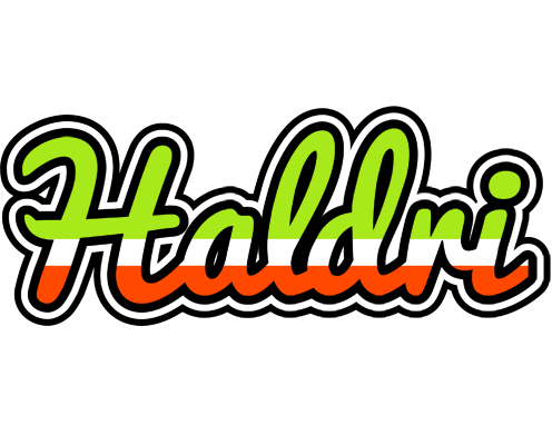 Haldri superfun logo