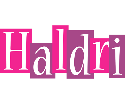 Haldri whine logo