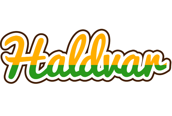 Haldvar banana logo