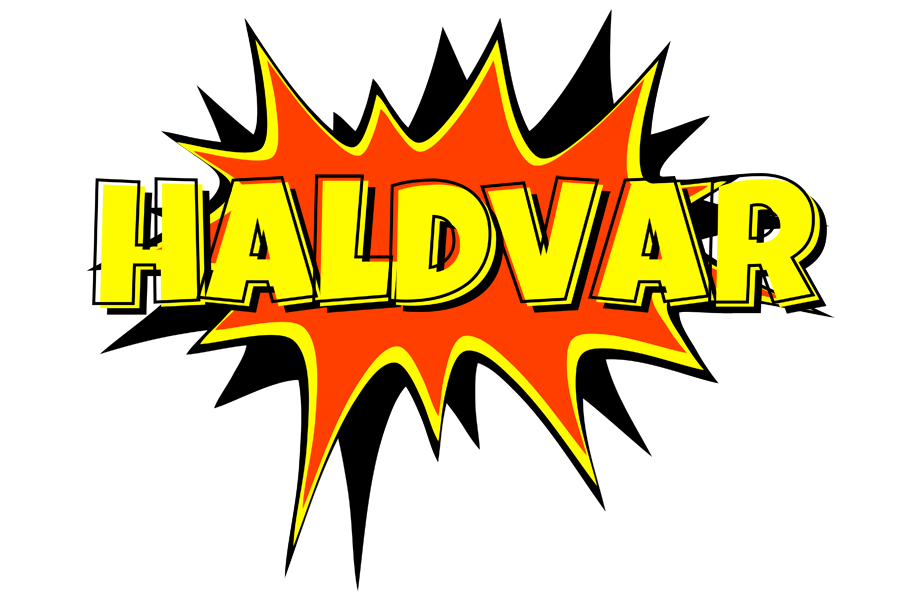 Haldvar bazinga logo