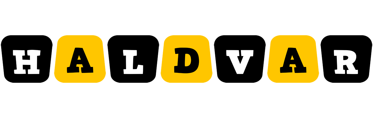 Haldvar boots logo