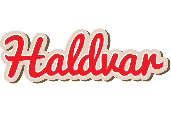 Haldvar chocolate logo