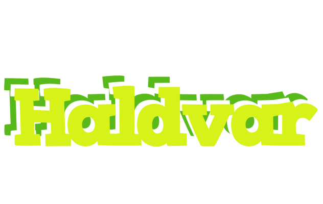 Haldvar citrus logo