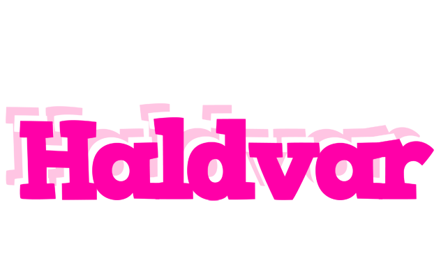 Haldvar dancing logo