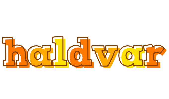 Haldvar desert logo