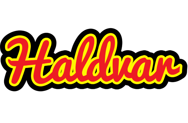 Haldvar fireman logo