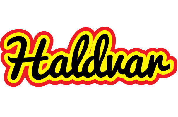 Haldvar flaming logo