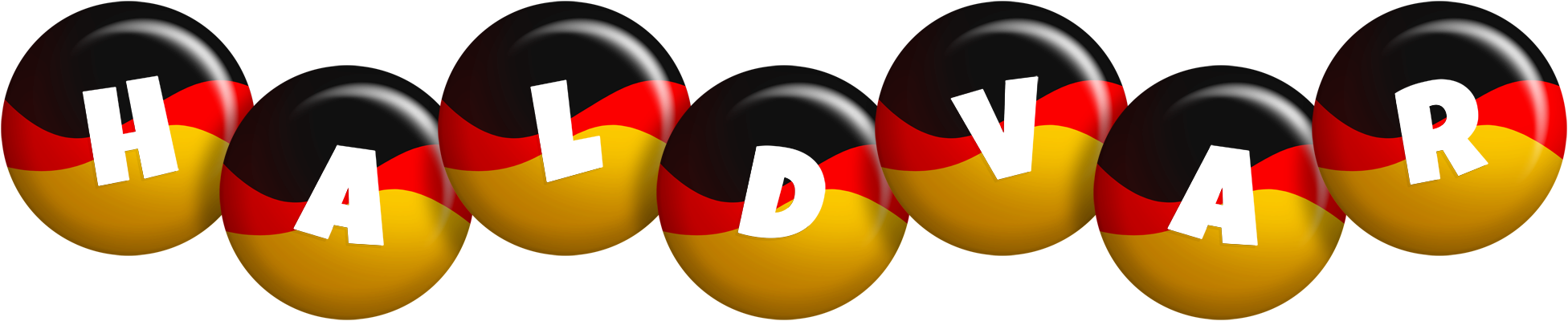 Haldvar german logo