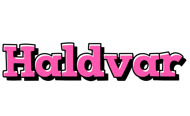 Haldvar girlish logo