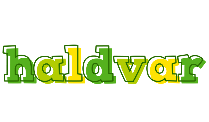 Haldvar juice logo