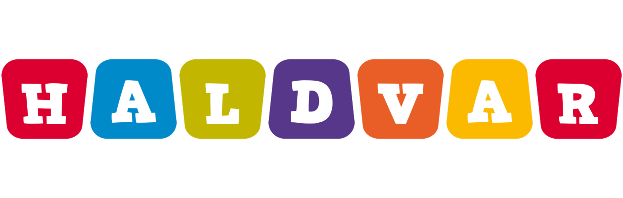 Haldvar kiddo logo