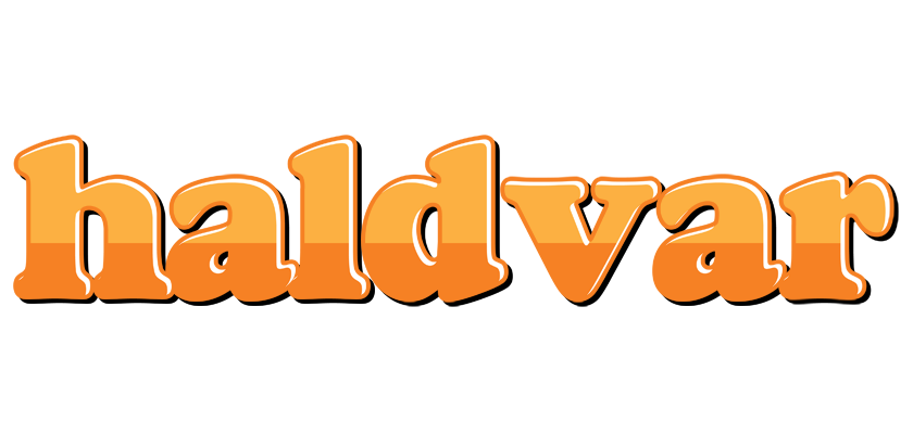 Haldvar orange logo