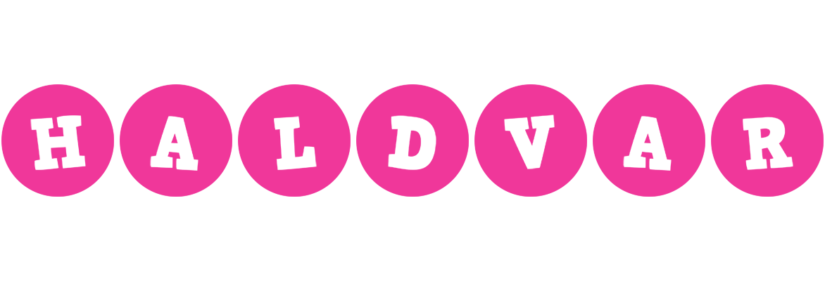 Haldvar poker logo