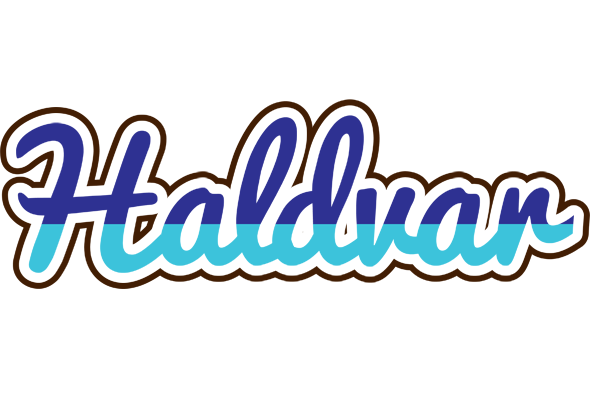 Haldvar raining logo