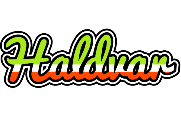 Haldvar superfun logo