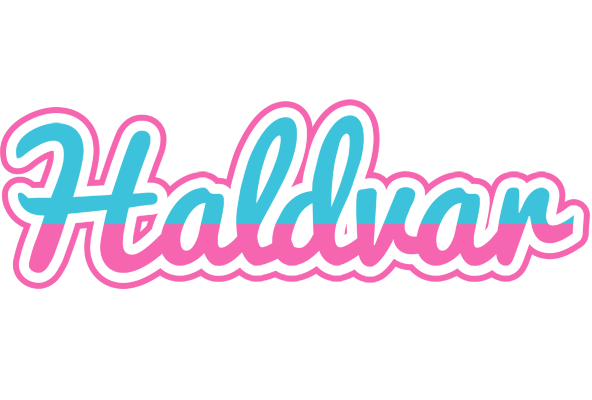 Haldvar woman logo